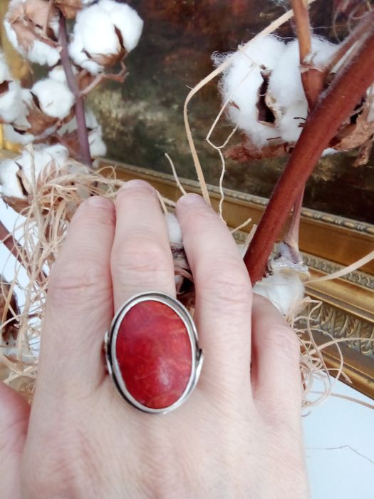 Srebrny pierścionek