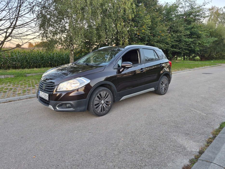 Suzuki sx4 S- cros 4x4 diesel brązowy metalic