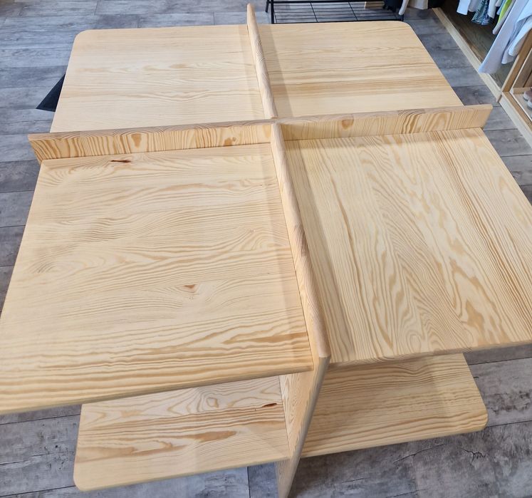 Regał sosnowy półka sklepowa drewniana