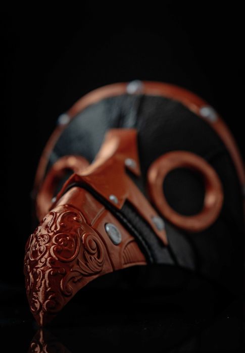 Maska PREMIUM - Doktor Plagi - Gotycki Styl - Idealna Na Halloween