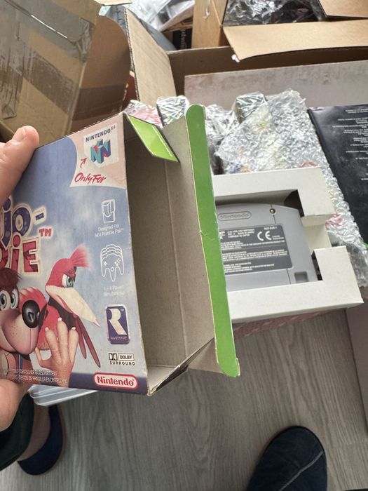 Banjoo Tooie N64 Nintendo Versáo Portuguesa