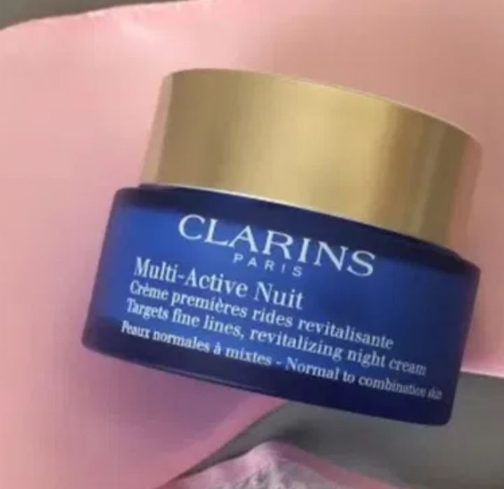Clarins multi active nuit przeciwzmarszczkowy krem 50ml Sephora