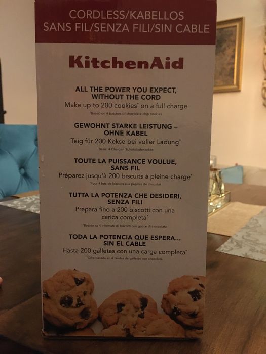 Kitchenaid Bezprzewodowy mikser ręczny 5KHMB732EDG antracytowy