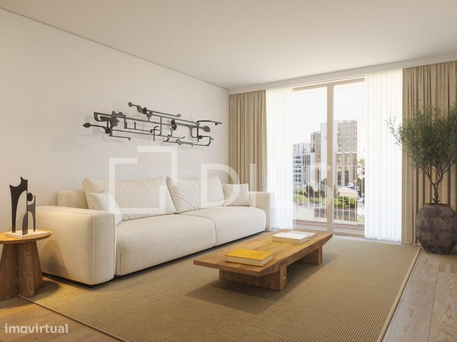 Apartamento T3 com varanda no novo empreendimento no campo Grande