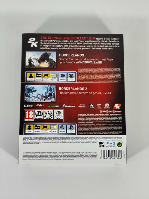The Borderlands Collection Playstation 3 PS3