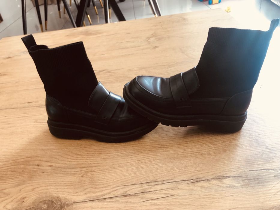 Botki czarne rozmiar 33