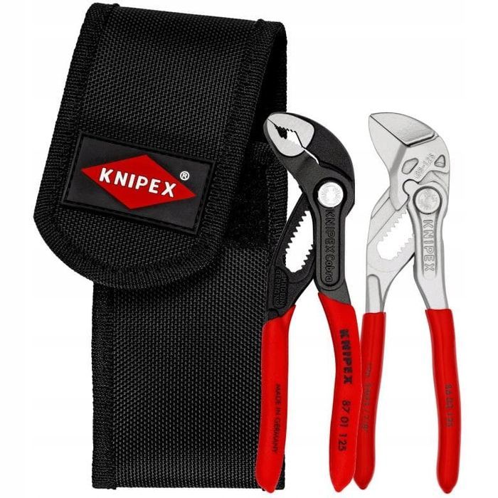 Zestaw Szczypiec Mini W Etui Na Pasek 2Szt. - Knipex