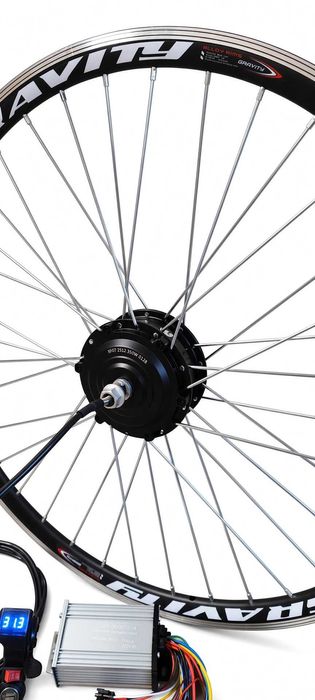 Мотор-колесо в ободі 29"28"26"27,5"24"20" контролер + курок ElectroDrive 350Вт 36в-48в Для електровелосипеда,електробайка,електроколесо,двигун