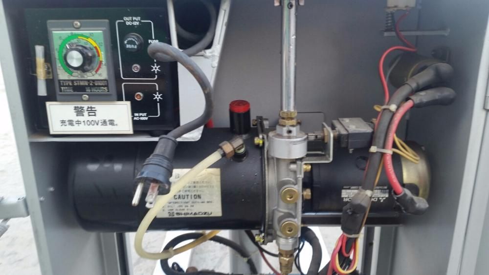 Японський Mitsubishi навантажувач електро гідравличний Штабелер роква