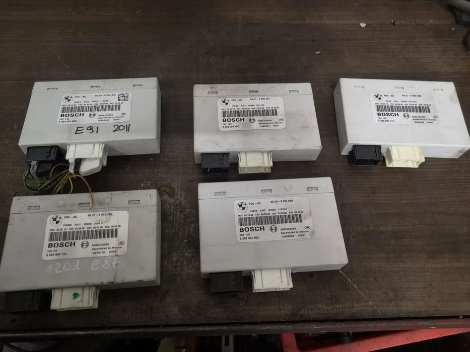 MODUŁ STEROWNIK PARKTRONIC PDC-SG 9252639 BMW E90 E91 E92 E87 E81