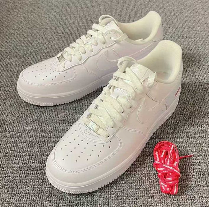 Trampki unisex Air Force 1 Supreme białe, R.45