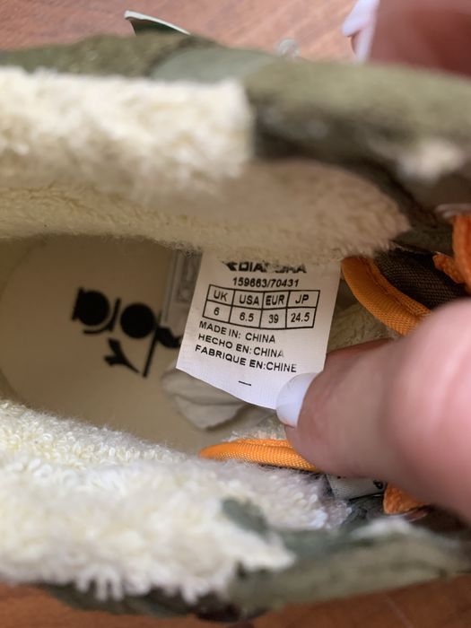 Чоловічі високі кросівки Diadora Condor S Camo