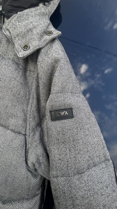 Куртка, пуховик armani оригінал!