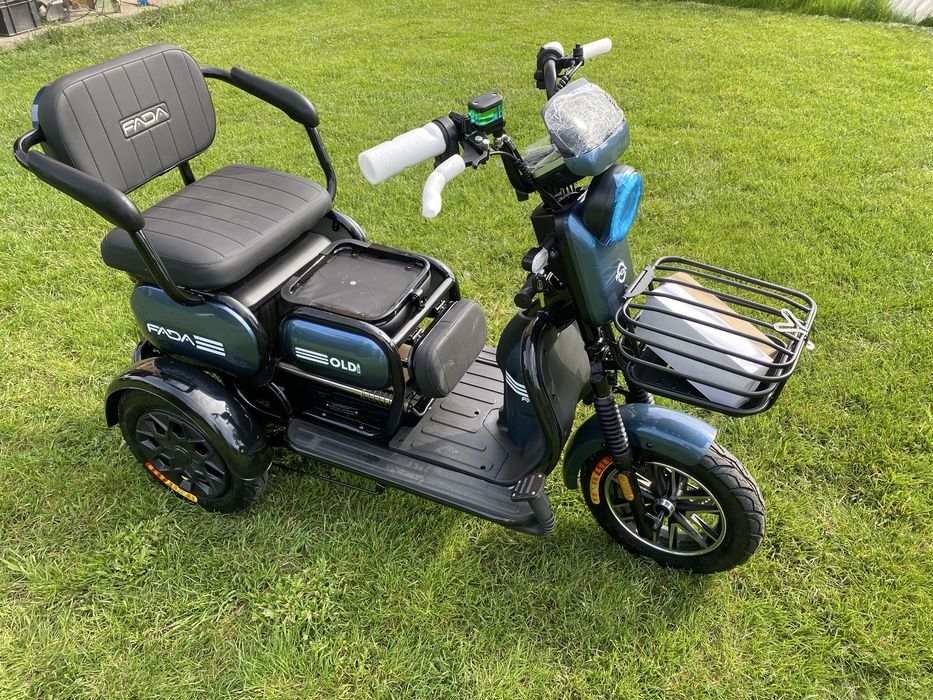 Новий Електроскутер 1100 вт,  FADA OLDi  / Трицикл Фада