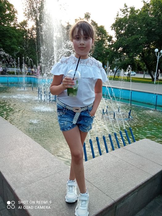 Блуза девочке школа