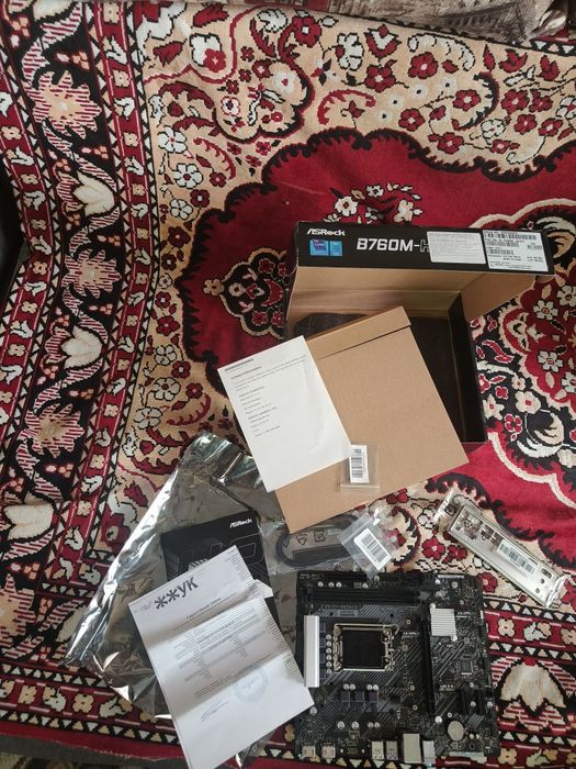 Материнская плата asrock b760 m2/h2