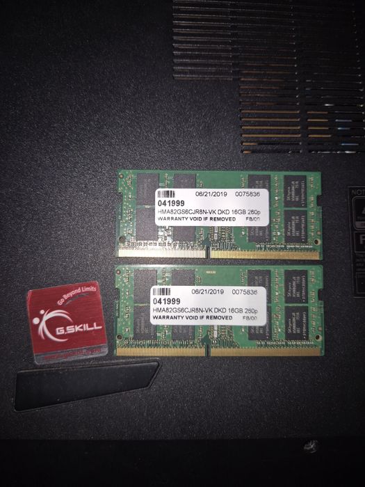 Комплект RAM для ноутбука SK hynix 32 ГБ (16x2) DDR4 SO-DIMM 2666 MHz