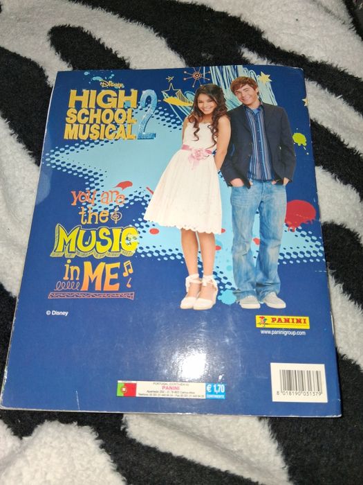 Caderneta cromos High School Musical