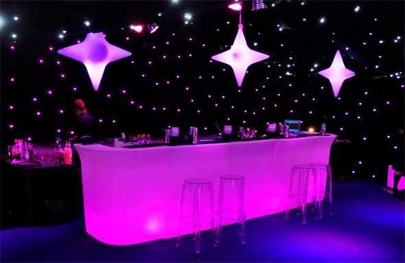 Bares led para bares eventos