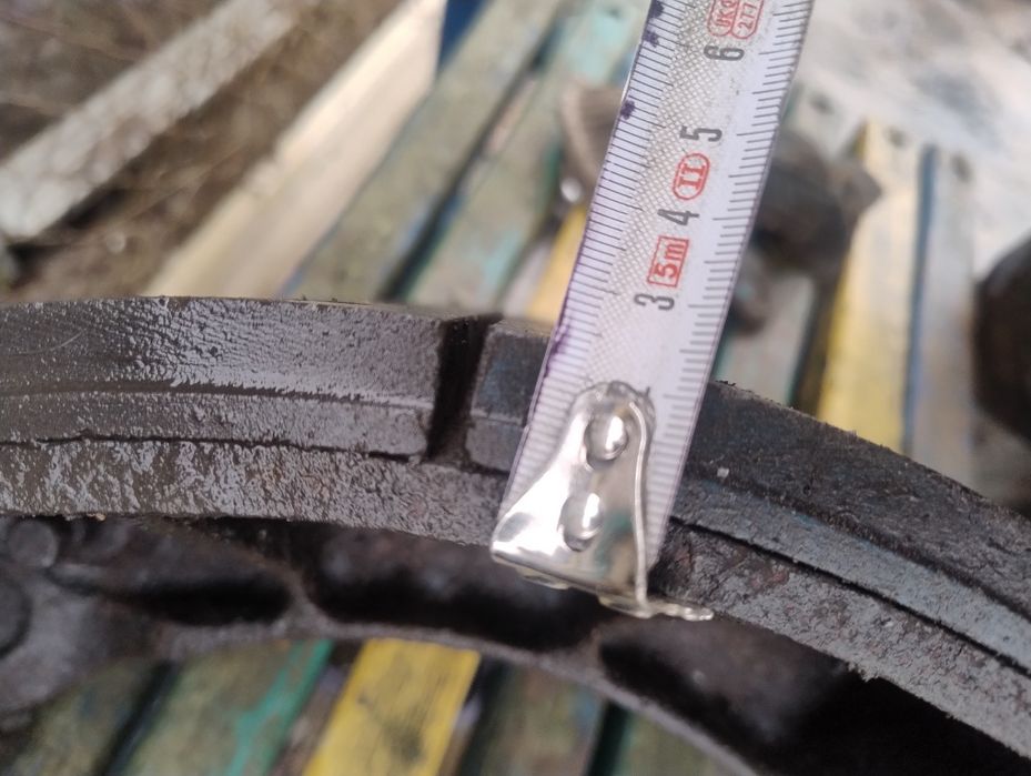 Гальмівні колодки з накладками MAN F90 F2000 барабани