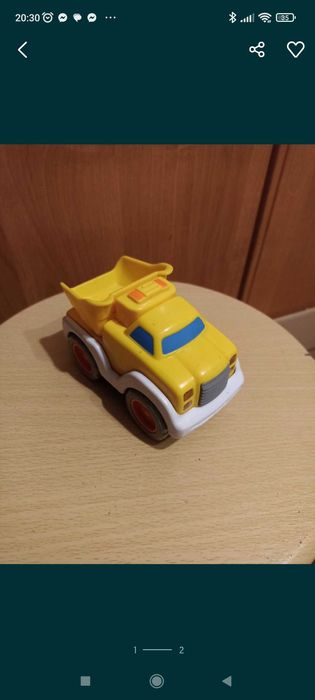 Samochód zabawka wywrotka