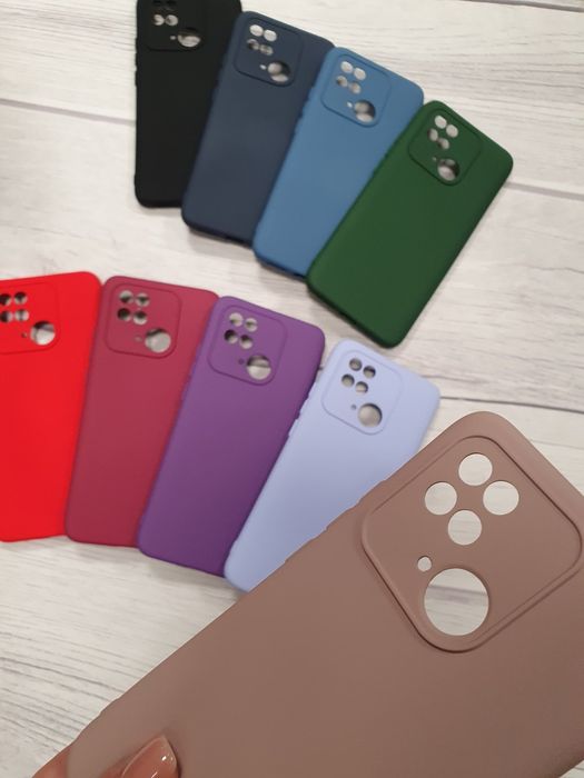 Чехол Силикон Бампер Накладка Xiaomi Redmi 10 12 13 C Редми 10С А Чохо