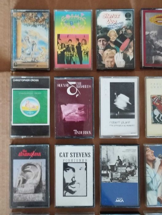 Várias Cassetes Antigas Internacionais #C03L01