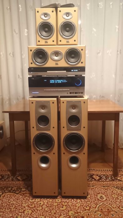 Harman Kardon AVR132 DVD23 JBL Balboa 5.1 zestaw audio kino domowe