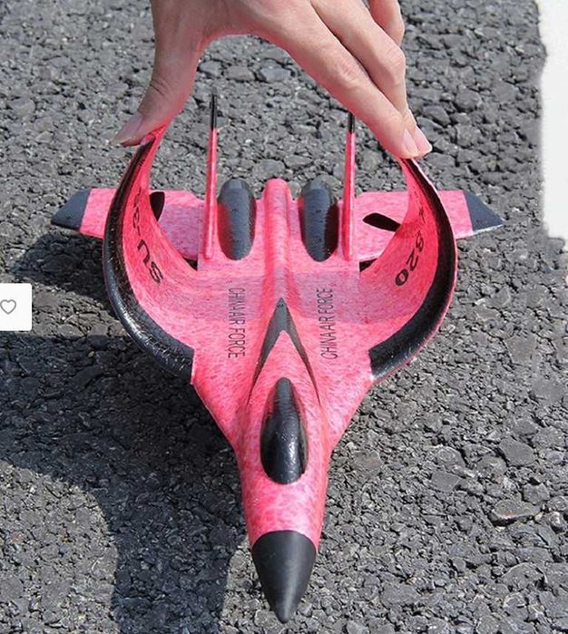 Aeronave RC controlo remoto resistente + 3 baterias