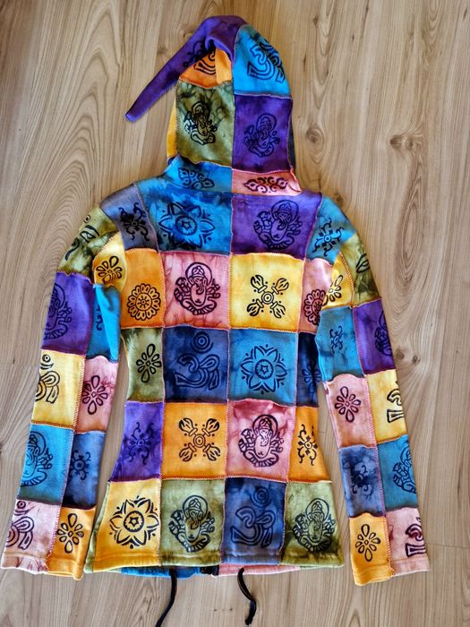 Bluza Nepal orientalna ręcznie szyta S/M
