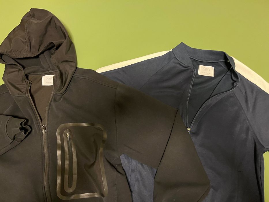 2 bluzy sportowe chłopięce 164 cm ZARA