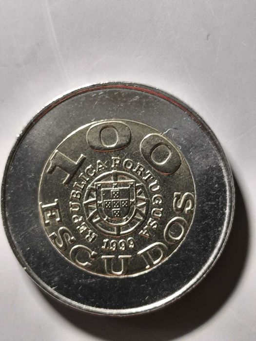 Moeda Comemorativa 100 Escudos 1999 – UNICEF / Erro “Portugusa”