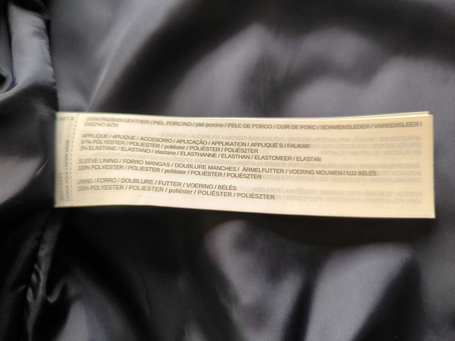 Casaco Mango em Pele Genuína, Homem, Tamanho XL, COMO NOVO