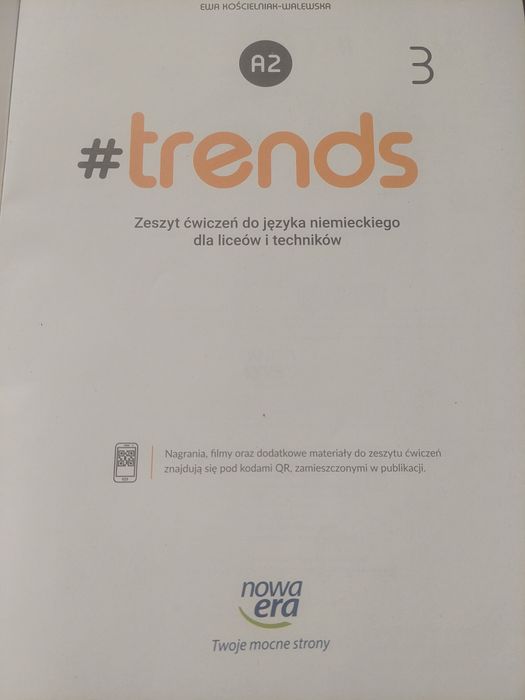 Trends 3 zeszyt do języka niemieckiego