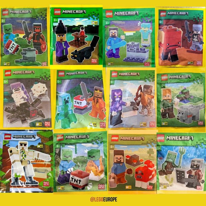 Майнкрафт лего мегалот один на вибір. Lego minecraft