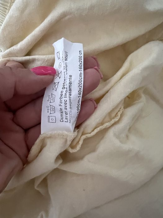 Простинь простирадло на резинці Zara та ін трикотаж коттон розмір 160 на 200 см