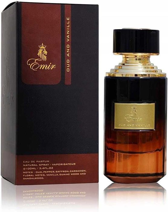 Paris Corner Emir Oud And Vanille 75ml EDP Woda Perfumowana Perfumy Damskie
