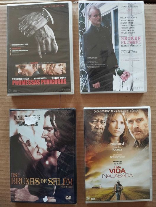 Filmes DVD (pt) NOVOS desde 5€