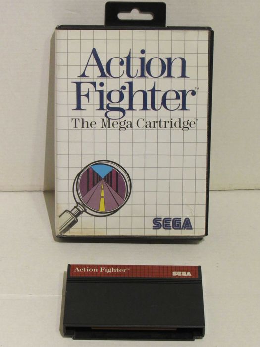 Sega Master System Action Fighter Game64551548427906120