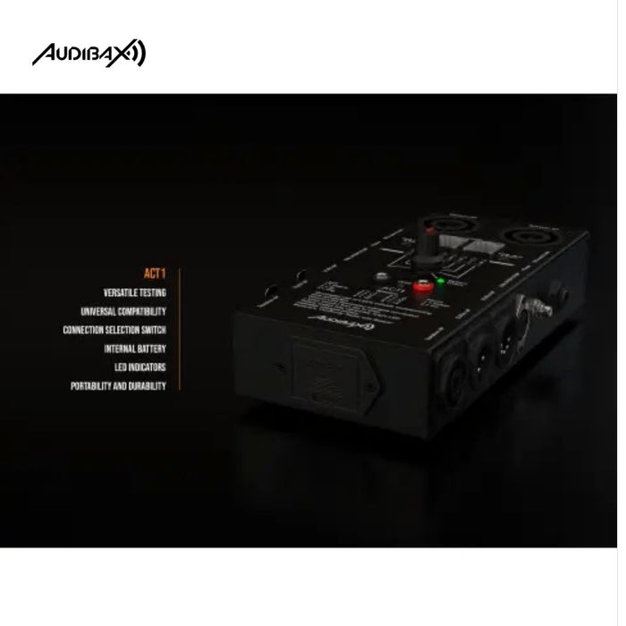 Testador de Cabos Multiconexão Audibax ACT1