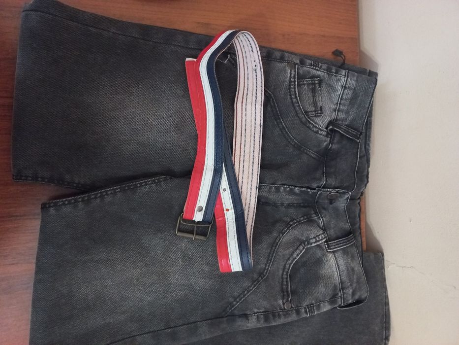 Стильні сірі джинси Slim Fit для хлопчика 134-140 см (8-10 років)