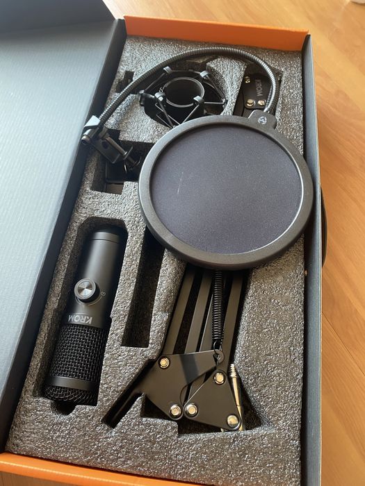 Microfone krom capsule