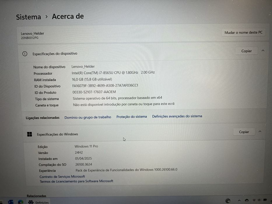 Portatil Lenovo E590