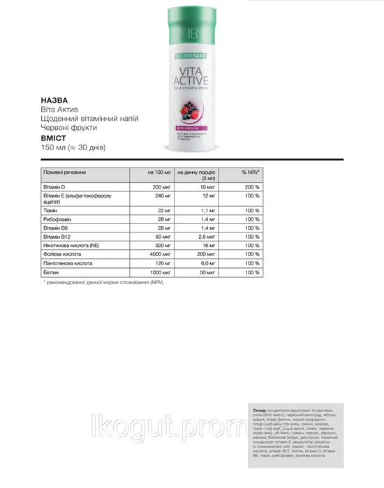Вітаміни Віта Актив