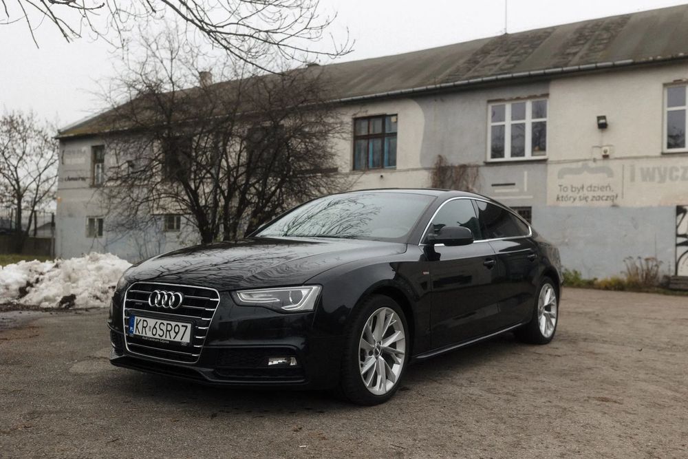 Audi A5 Sportback Serwis ASO, polski salon, II właściciel