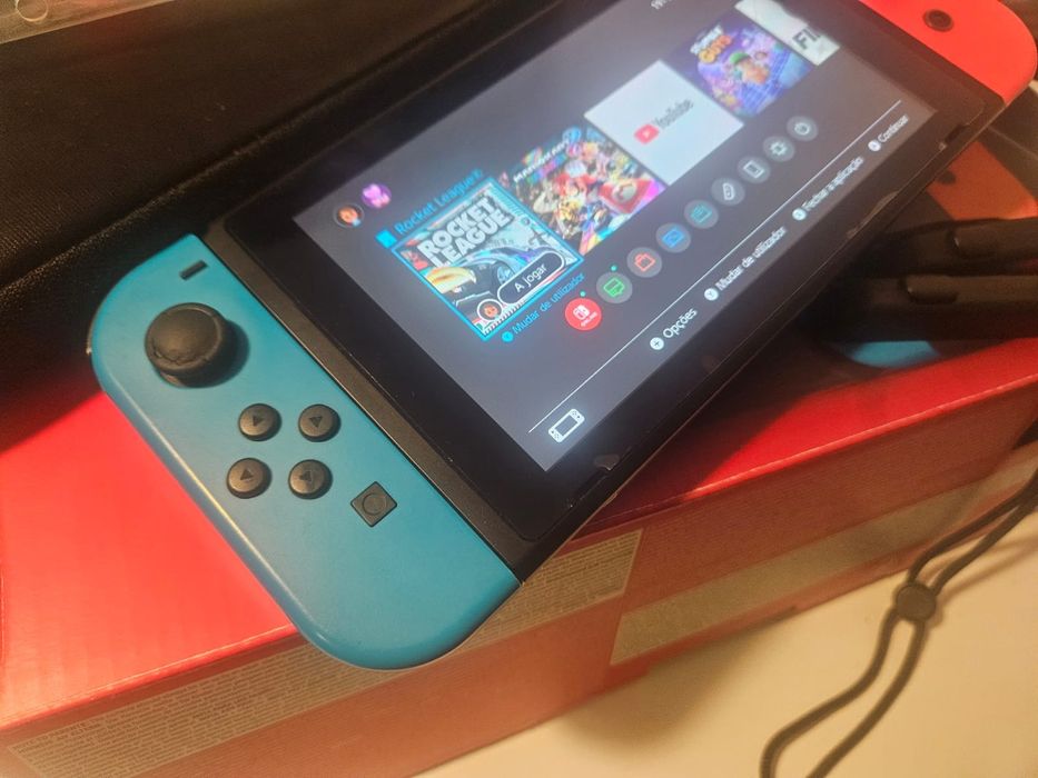 Vendo nintendo switch em ótimo estado
