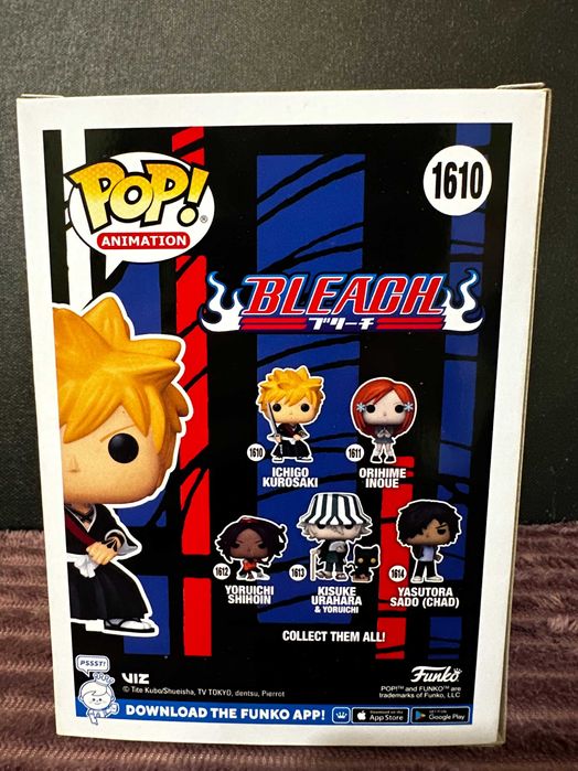 Фігурка Funko Pop Ichigo Kurosaki #1610 (Limited Chase Edition)