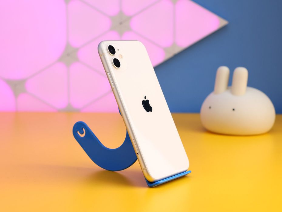 Смартфон Apple iPhone 11 128GB White (154846) Б/У З ГАРАНТІЄЮ