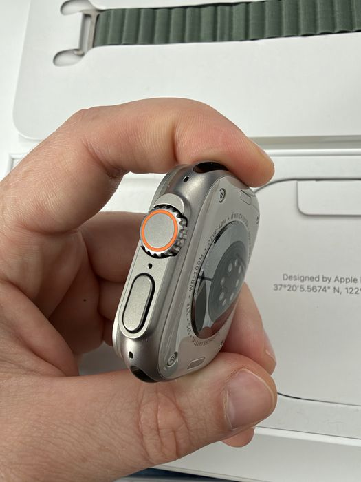 Apple Watch Ultra 49 mm Titanium - Idealny stan, pełny zestaw