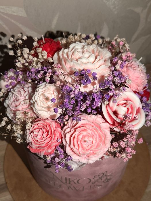 Букет з ароматичних свічок (15шт)